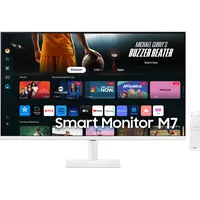 Samsung Smart monitor M7 32 And quot 4K screen, white Ls32Dm703Uuxen
