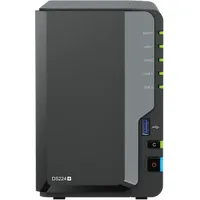 Synology Ds224 Nas System 2-Bay 8 Tb inkl. 2X 4  Hdd Hat3300-4T
