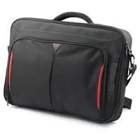 Targus Clamshell Laptop Bag Cn418Eu Briefcase Black/Red Shoulder strap