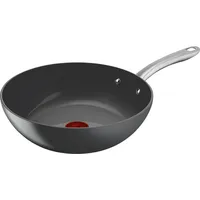 Tefal ReNew wok, 28 cm, ceramic coating, gray C4241953
