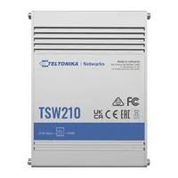 Teltonika Switch Tsw210 Unmanaged Wall mountable 1 Gbps Rj-45 ports quantity 8 Sfp 2