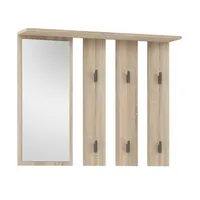 Top E Shop Hanger  mirror Parma 100X15X.81.5 cm, oak sonoma
