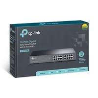 Tp-Link Switch Tl-Sg1016Pe Web Managed Desktop/Rackmountable 1 Gbps Rj-45 ports quantity 16 Poe 8