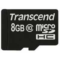 Transcend Microsd Card  8Gb Sdhc Cl.10 Ohne Adapter Ts8Gusdc10