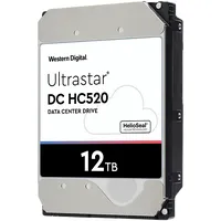 Western Digital Ultrastar Dc Hdd Server He12 3.5, 12Tb, 256Mb, 7200 Rpm, Sata 6Gb/S, 512E Se Sku 0F30146