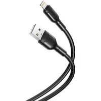 Xo Cable Usb to Lightning  Nb212, 2.1A 1M Black
