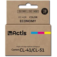 Actis Kc-41R colour ink cartridge for Canon Cl-41/Cl-51 replacement
