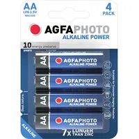 Agfa Photo Agfaphoto Battery Power Alkaline Mignon Aa 4-Pack