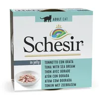 Agras Pet Foods Schesir in jelly Tuna with sea bream - wet cat food 85 g
