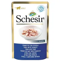 Agras Pet Foods Schesir in jelly Tuna with seabass - wet cat food 50 g
