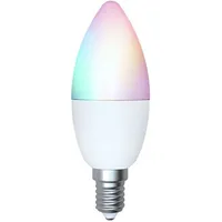 Airam Smart Home candle lamp, E14, opal, 470 lm, Rgbw, Wifi 4713876
