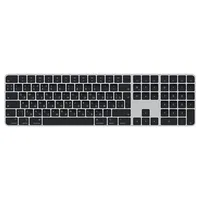 Apple Mmmr3Rs/A Magic Keyboard with Touch Id Standard, Wireless, Numeric keypad, Eng-Rus, Black
