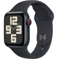 Apple Watch Se Gps  Cellular 40Mm Midnight Aluminium Case with Sport Band - S/M
