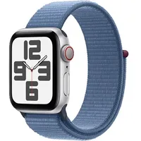 Apple Watch Se Gps  Cellular 40Mm Silver Aluminium Case with Winter Blue Sport Loop
