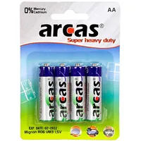 Arcas Aa/R6 Super Heavy Duty 4 pcs