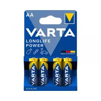 Battery Varta Longlife Power Lr06 Mignon Aa 4Pcs