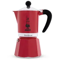 Bialetti Rainbow 1Tz red coffee maker
