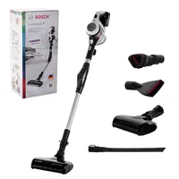 Bosch Bbs711W stick vacuum/electric broom Bagless 0.3 L Black, Stainless steel, White

