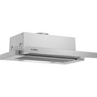 Bosch Serie 4 Dft63Ac50 cooker hood 360 m³/h Semi built-in Pull out Silver D
