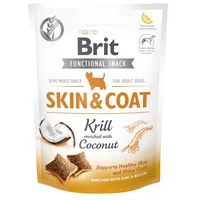 Brit Functional Snack Skin And Coat Krill  - Dog treat 150G
