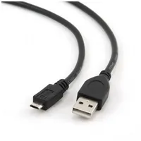 Cablexpert Micro-Usb cable 0.1 m Ccp-Musb2-Ambm-0.1M
