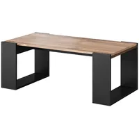 Cama Meble Bench/Table Wood 120X55X46 oak wotan  anthracite

