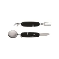 Easy Camp Folding Cutlery Knife, Fork, Spoon, Bottle opener, Can opener