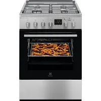 Electrolux 60 cm wide gas stove with electric orc. Lkk660201X
