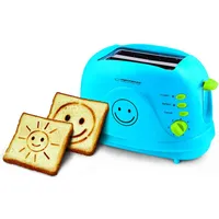 Esperanza Toaster  Smiley Ekt003B 750W blue color
