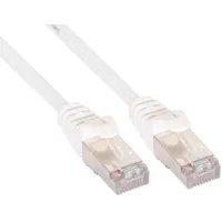 Fujtech Inline Cat5E Sf / Utp network cable, 1 m, white 72511W
