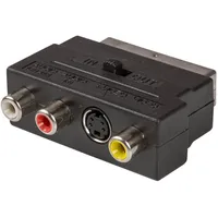 Fujtech Inline Scart in/out - S-Video/Rca adapteri Aa-15
