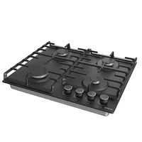 Gorenje Hob G642Ab Gas Number of burners/cooking zones 4 Rotary knobs Black