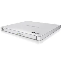 H.l Data Storage Ultra Slim Portable Dvd-Writer Gp57Ew40 Interface Usb 2.0 DvdR/Rw Cd read speed 24 x write White Desktop/Notebook