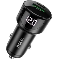 Hoco Z42 Car charger with Led display Qc3.0Pd20W