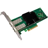 Intel Ethernet Converged Network Adapter X710-Da2, 10Gbe/1Gbe dual ports Sfp, Pci-E 3.0X8 Low Profile and Full Height brackets included bulk