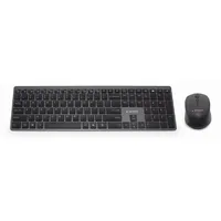 Keyboard Mouse Wrl Eng/Slim Kbs-Eclipse-M500 Gembird