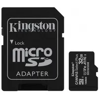 Kingston 32Gb Canvas Select Plus 100R micro Sdhc Uhs-I  Adapter Sdcs2/32Gb