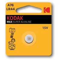 Kodak Max A76 Lr44 Single-Use Battery Alkaline