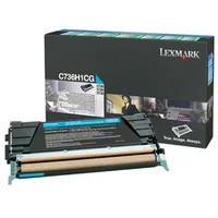 Lexmark C736H1Cg toner cartridge 1 pcs Original Cyan

