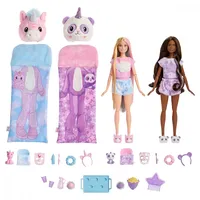 Mattel Barbie Cutie Reveal Pajama Party Doll Gift Set

