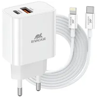 Mobile Charger Wall/White Ps4102 Wd5 Rivacase
