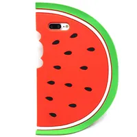 Mocco 3D Silikone Back Case For Mobile Phone Water-Melon Apple iPhone 7 Plus / 8