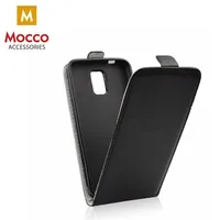 Mocco Kabura Rubber Case Vertical Opens Premium Eco Leather Xiaomi Redmi Note 5 Pro / Ai Dual Camera Black
