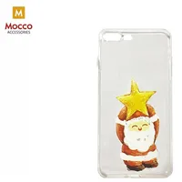 Mocco Trendy Santa Silicone Back Case for Huawei P10 Lite