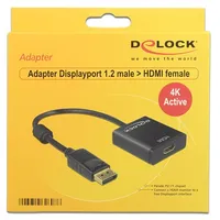 No name Delock Adapter Displayport 1.2 male
