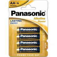 Panasonic Lr06-4Bb Alkaline Power Aa Lr06 Blister Pack 4Pcs.