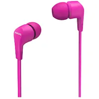 Philips In-Ear Headphones with mic Tae1105Pk/00 powerful 8.6Mm drivers, Pink