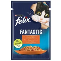 Purina Nestle Felix Fanstastic Chicken, Tomato - Wet Cat Food 85 g
