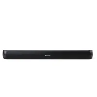 Sharp Ht-Sb107 2.0 Compact Soundbar for Tv up to 32, Hdmi Arc/Cec, Aux-In, Optical, Bluetooth, 65Cm, Gloss Black Speaker Usb port Bluetooth Wireless connection Aux