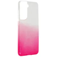 Shining Case for Samsung Galaxy S21 Fe clear/pink